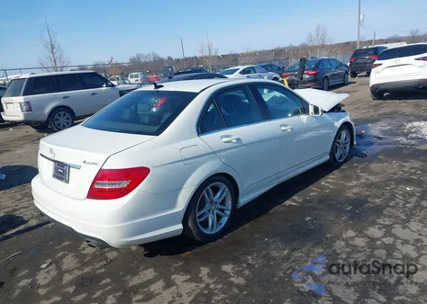 2012 Mercedes-Benz C 300 Sport 4Matic from USA, damaged, VIN WDDGF8BB5CR212053